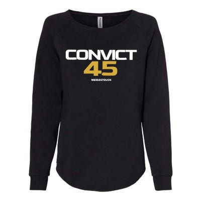 Convict 45 Meidastouch Womens California Wash Sweatshirt