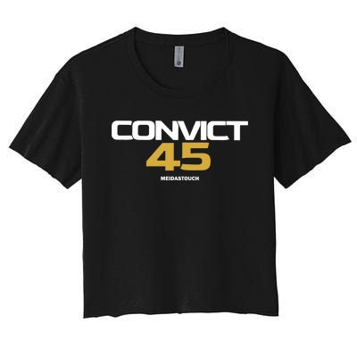 Convict 45 Meidastouch Women's Crop Top Tee