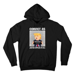 Convict 45 No One Is Above The Law Hoodie