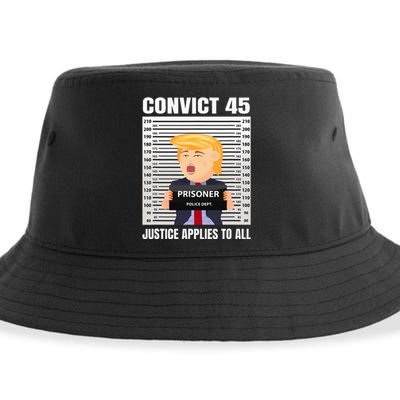 Convict 45 No One Is Above The Law Sustainable Bucket Hat