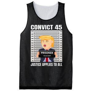 Convict 45 No One Is Above The Law Mesh Reversible Basketball Jersey Tank