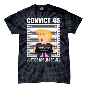 Convict 45 No One Is Above The Law Tie-Dye T-Shirt