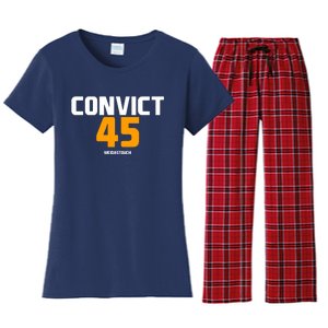 Convict 45 No One Man Or Woman Is Above The Law Women's Flannel Pajama Set