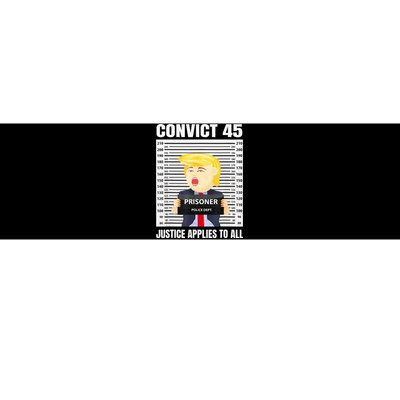 Convict 45 No One Is Above The Law Funny Bumper Sticker