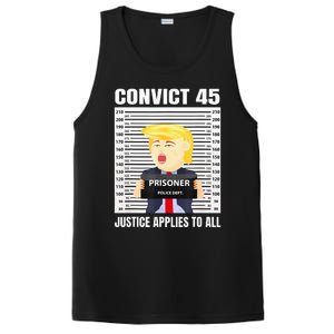 Convict 45 No One Is Above The Law Funny PosiCharge Competitor Tank