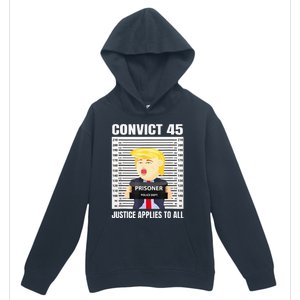 Convict 45 No One Is Above The Law Funny Urban Pullover Hoodie