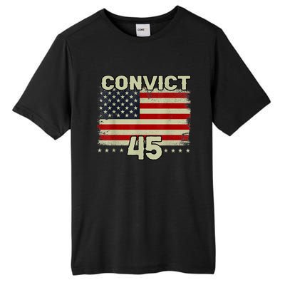 Convict 45 No One Man Or Woman Is Above The Law Tall Fusion ChromaSoft Performance T-Shirt