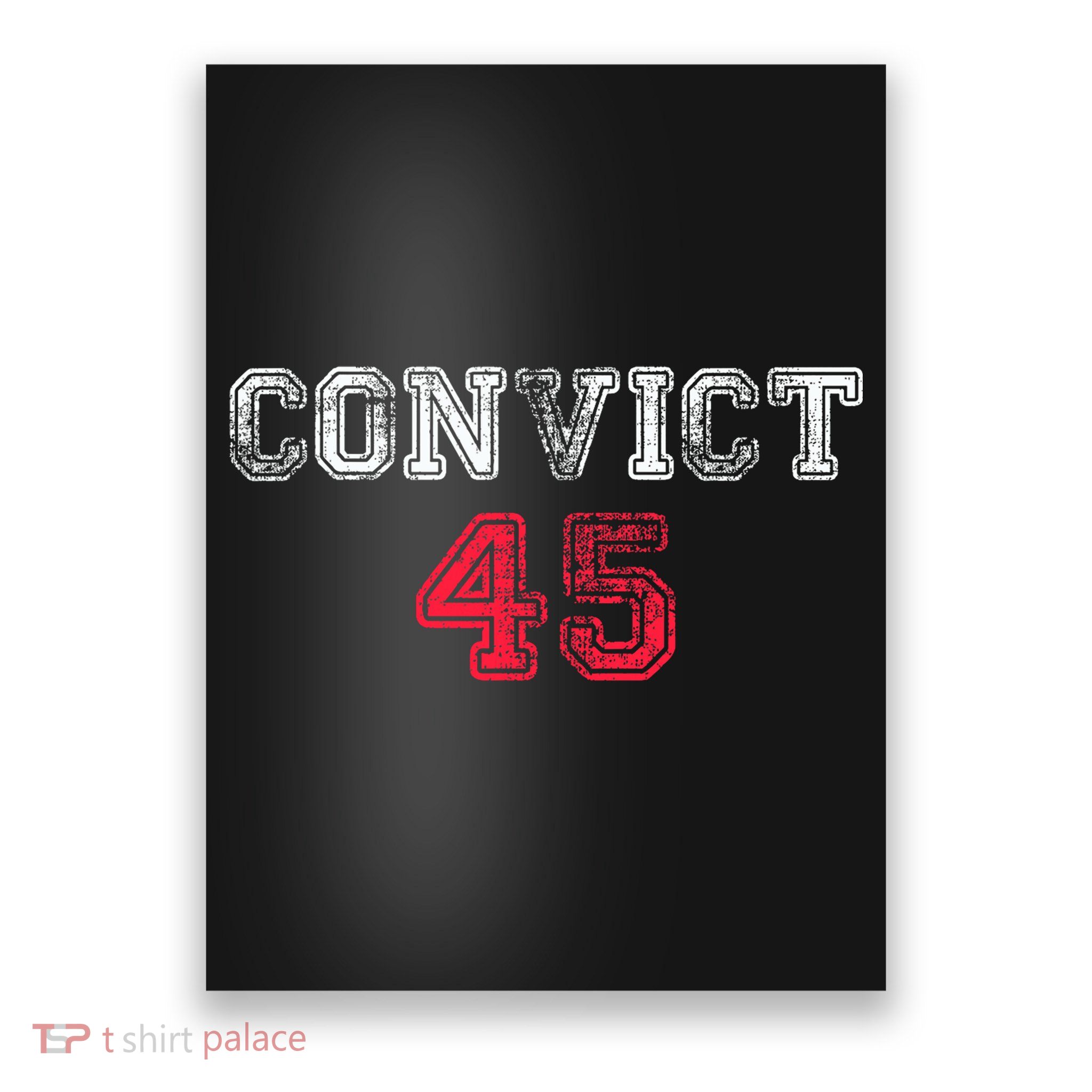 Convict 45 No One Man Or Woman Is Above The Law Anti Trump Poster