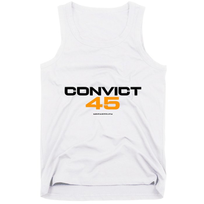 Convict 45 No One Man Or Woman Is Above The Law Tank Top