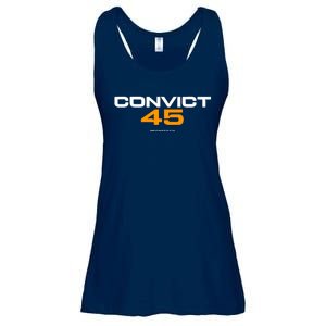 Convict 45 No One Man Or Woman Is Above The Law Ladies Essential Flowy Tank