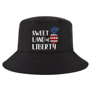 Cute 4th Of July Gift Sweet Land Of Liberty Gift Cool Comfort Performance Bucket Hat