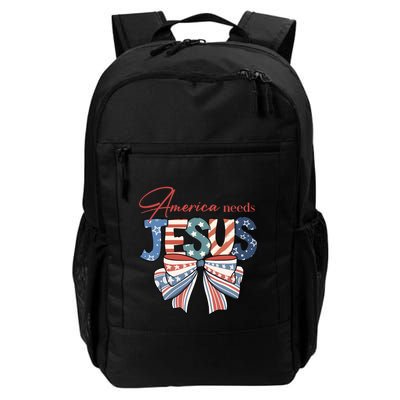 Coquette 4th Of July Christian Quotes Daily Commute Backpack