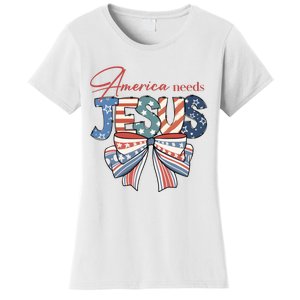 Coquette 4th Of July Christian Quotes Women's T-Shirt