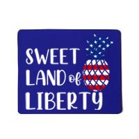 Cute 4th Of July Gift Sweet Land Of Liberty Gift Mousepad