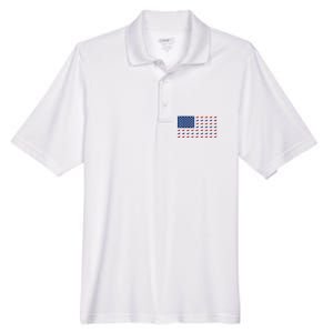 Corgi 4th Of July USA American Flag Dog Owner Men Women Men's Origin Performance Pique Polo