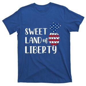 Cute 4th Of July Gift Sweet Land Of Liberty Gift T-Shirt