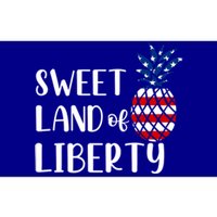 Cute 4th Of July Gift Sweet Land Of Liberty Gift Bumper Sticker