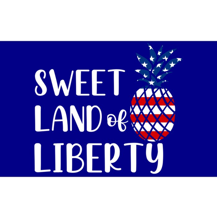 Cute 4th Of July Gift Sweet Land Of Liberty Gift Bumper Sticker