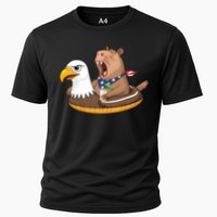 Capybara 4TH Of July Funny Pool Party Performance Shirt