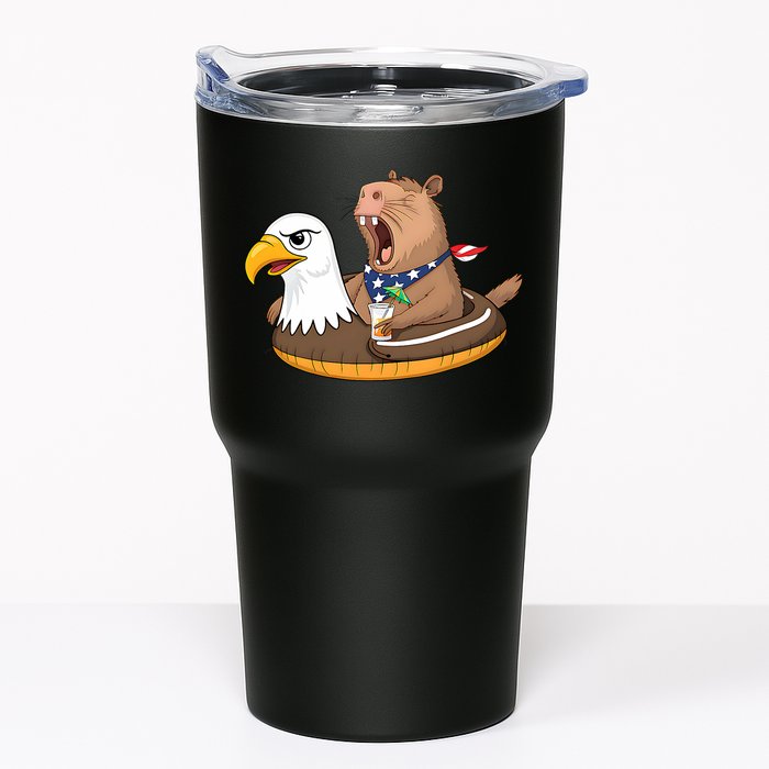 Capybara 4TH Of July Funny Pool Party Tumbler