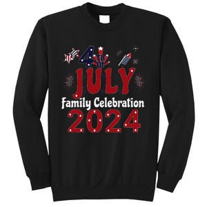 Celebrate 4th Of July 2024 With Family Matching Group Sweatshirt