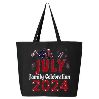 Celebrate 4th Of July 2024 With Family Matching Group 25L Jumbo Tote