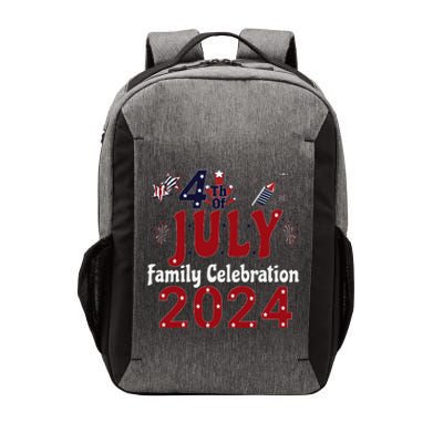 Celebrate 4th Of July 2024 With Family Matching Group Vector Backpack