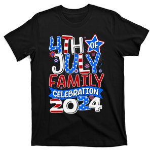 Celebrate 4th Of July 2024 With Family Matching Group T-Shirt