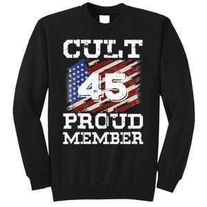 Cult 45 Proud Member Trump 2020 Election Support Gifts Sweatshirt