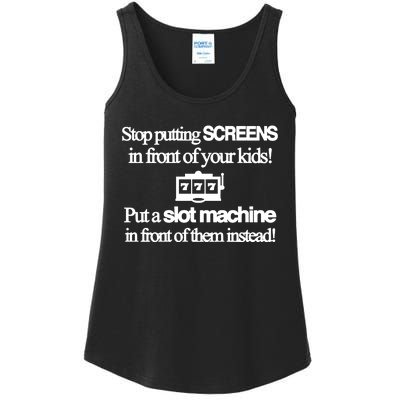 Classy 4 U Stop Putting Screens Ladies Essential Tank