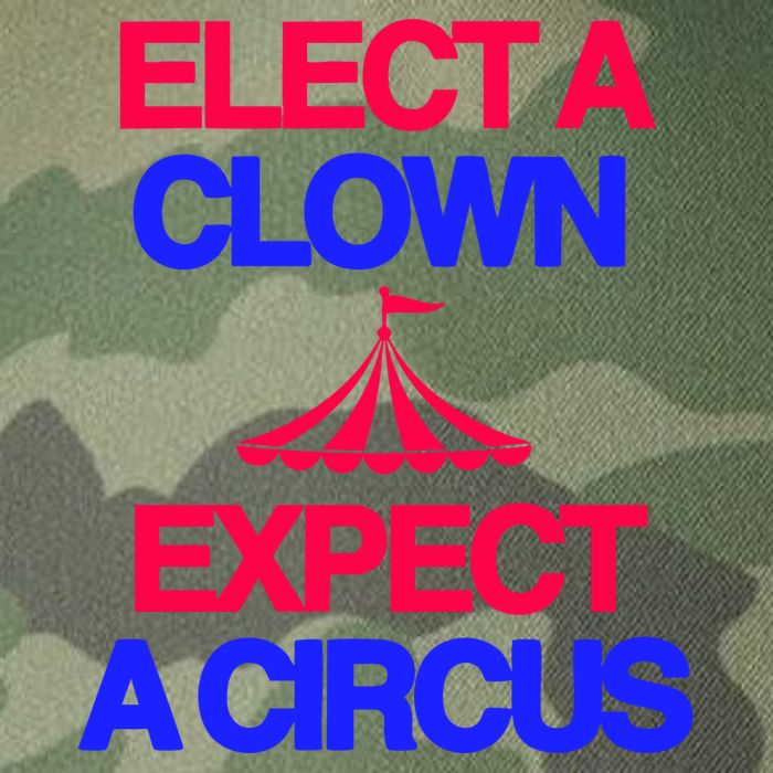 Classy 4 U Elect A Clown Expect A Circus Legacy Tie Dye Trucker Hat