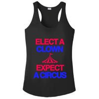 Classy 4 U Elect A Clown Expect A Circus Ladies PosiCharge Competitor Racerback Tank