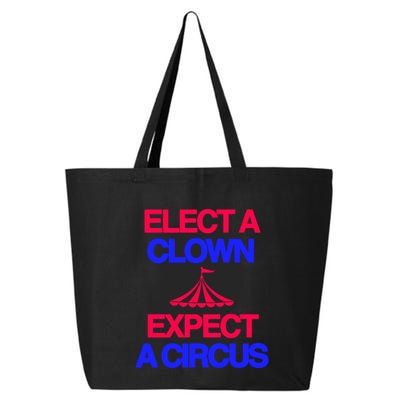 Classy 4 U Elect A Clown Expect A Circus 25L Jumbo Tote