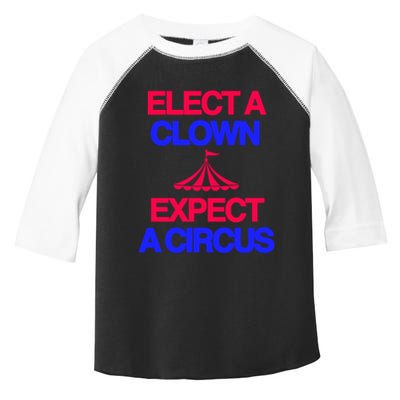 Classy 4 U Elect A Clown Expect A Circus Toddler Fine Jersey T-Shirt