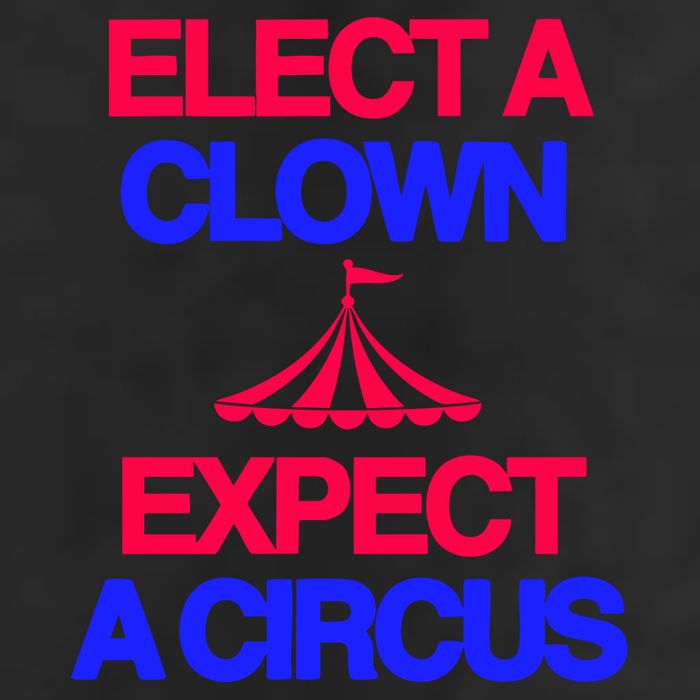 Classy 4 U Elect A Clown Expect A Circus Golf Towel