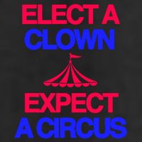 Classy 4 U Elect A Clown Expect A Circus Microfiber Hand Towel