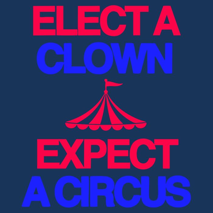 Classy 4 U Elect A Clown Expect A Circus Infant Baby Jersey Bodysuit