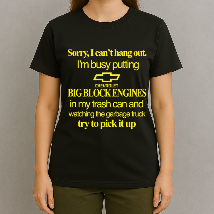 Classy 4 U Sorry I Cant Hang Out Im Busy Putting T-Shirt