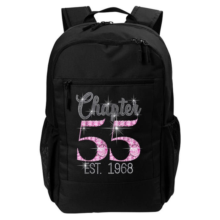 Chapter 55th Birthday Est 1968 Birthday Gift Daily Commute Backpack