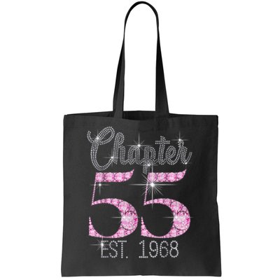 Chapter 55th Birthday Est 1968 Birthday Gift Tote Bag