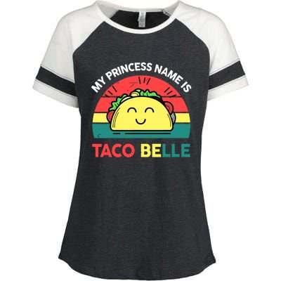 Cinco 5 De Mayo Mexican Fiesta Taco Belle Funny Enza Ladies Jersey Colorblock Tee