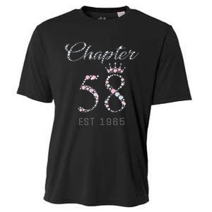 Chapter 58 EST 1965 58Th Birthday Gift For Cute Cooling Performance Crew T-Shirt