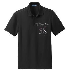 Chapter 58 EST 1965 58Th Birthday Gift For Cute Dry Zone Grid Polo