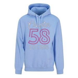 Chapter 58 EST 1965 58th Birthday Gift For Womens Unisex Surf Hoodie