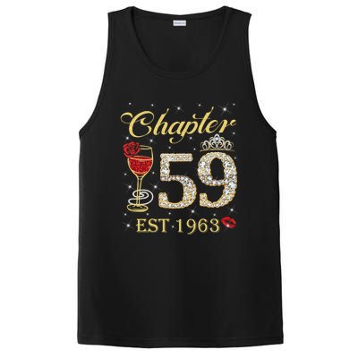 Chapter 59 Est 1963 59th Birthday Tee Gift Ladies Gift PosiCharge Competitor Tank