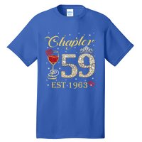 Chapter 59 Est 1963 59th Birthday Tee Gift Ladies Gift Tall T-Shirt