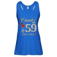 Chapter 59 Est 1963 59th Birthday Tee Gift Ladies Gift Ladies Essential Flowy Tank