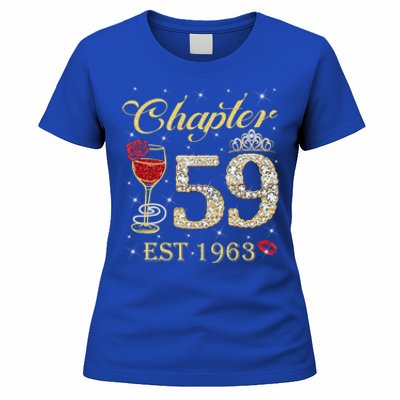 Chapter 59 Est 1963 59th Birthday Tee Gift Ladies Gift Women's T-Shirt