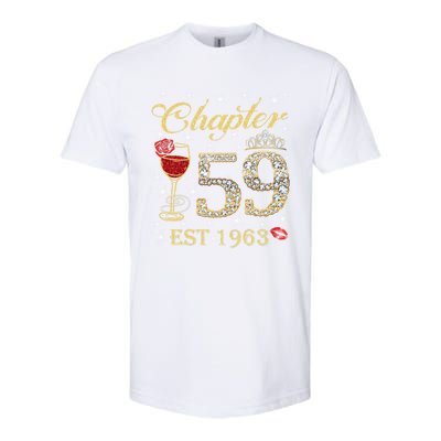 Chapter 59 Est 1963 59th Birthday Tee Gift Ladies Gift Softstyle CVC T-Shirt