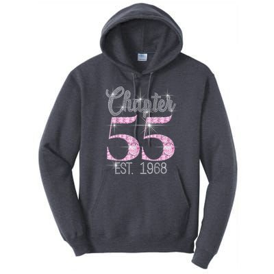 Chapter 55 EST 1968 55th Birthday Tee Gift For Wo Tall Hoodie